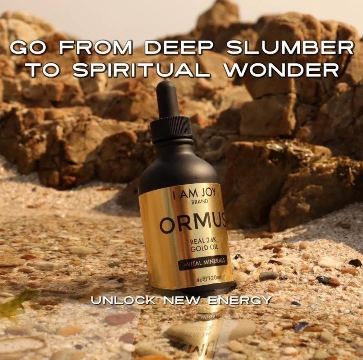 MONATOMIC GOLD I Am Joy Ormus Gold Oil Dropper Helps to DecalcifyPineal Gland, Repair DNA 🧬