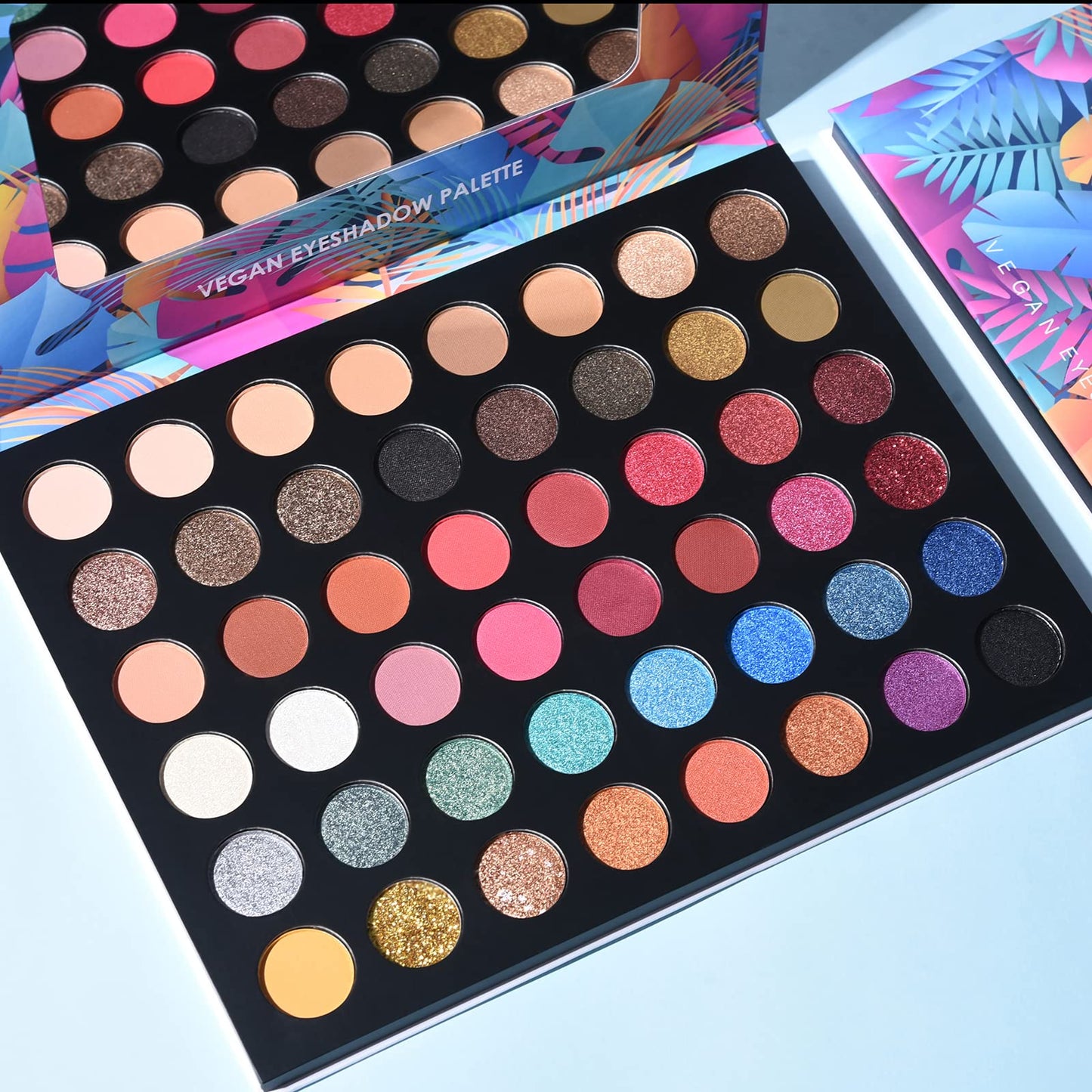 ORGANIC MAKEUP 💄 ONLYBETTER Vegan Eyeshadow Palette, Nude Eyeshadow Palette, 16 Shades Organic Eyeshadow palette high pigmented eyeshadow palette Colorful Eyeshadow Palette Long Lasting Nude Eyeshadow Shimmer Palette