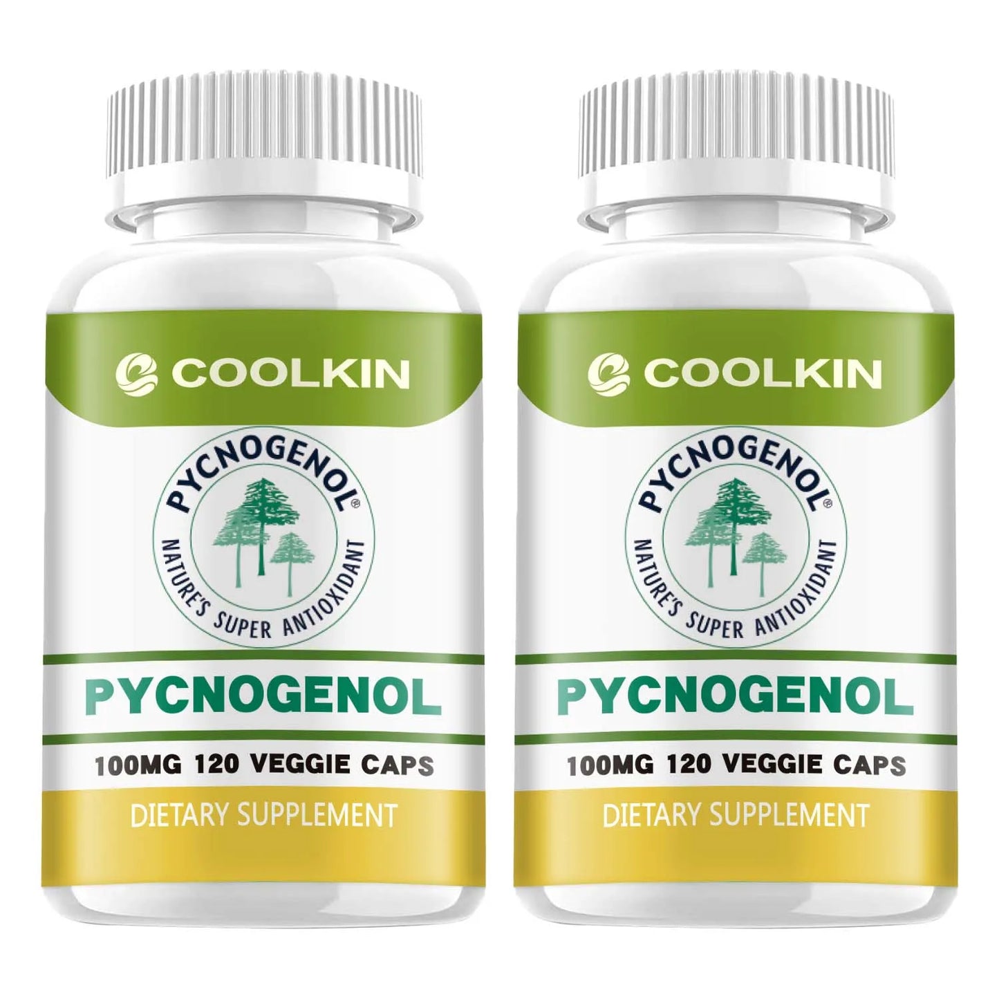 Pycnogenol - French Maritime Pine Bark Extract - Promotes Blood Flow, Joint and Immune Support, Antioxidant - 120 Capsules