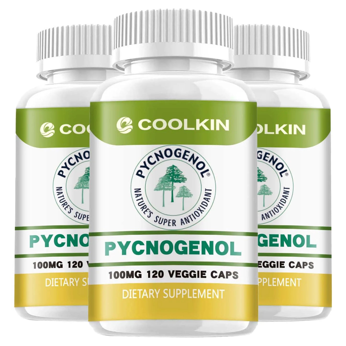 Pycnogenol - French Maritime Pine Bark Extract - Promotes Blood Flow, Joint and Immune Support, Antioxidant - 120 Capsules