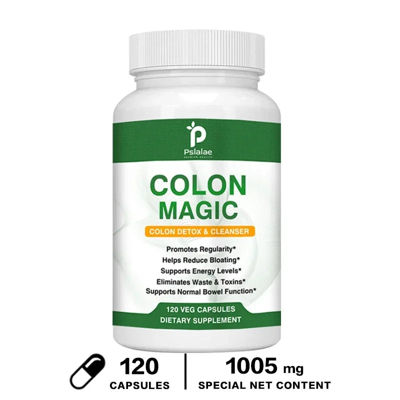 Colon Detox & Cleanse Capsules - Powerful Natural Cleanser, Intestinal Cleansing, Digestion, Helps with Constipation & Bloating