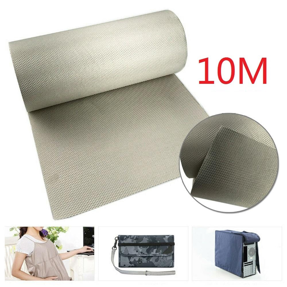 Shielding Fabric Anti Radiation Cloth Conductive EMF Protection Pure Copper Fabric Anti-Scanning RFID Linings Shield Bag