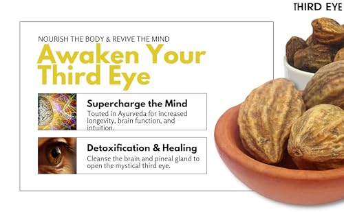 Not Sold in UK Third Eye Awakening 👁️ - Organic Haritaki Capsules- Decalcify & Activate Your Pineal Gland. Not Available in U.K If Purchased from different country you will receive an alternate brand available in your demographic.