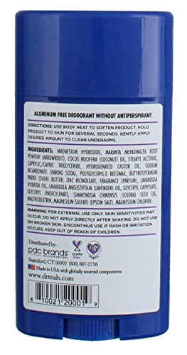 Dr Teal's Aluminum Free Deodorant - Lavender - Paraben & Phthalate Free - 2.65 oz