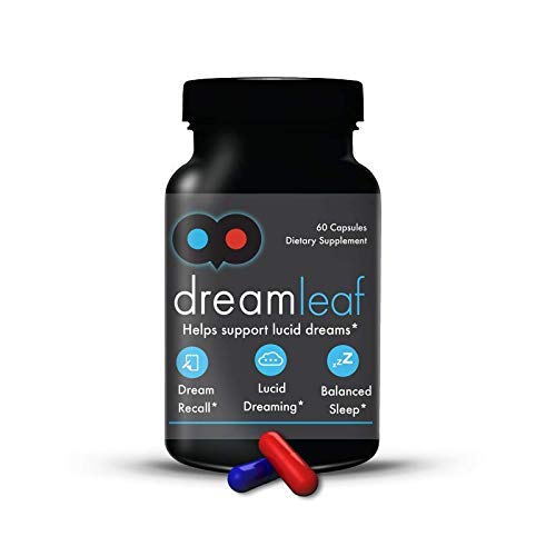 Mugwort Leaf Capsules Dream Leaf Pro - Premium Lucid Dreaming Supplement - ,Valerian Root, Mugwort, Alpha GPC, Choline Bitartrate, Huperzine-a