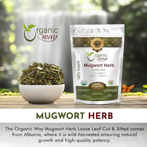 Mugwort Leaf Cut & Sifted (Artemisia Vulgaris) Great for Lucid Dreaming & Astral Projection 🛌