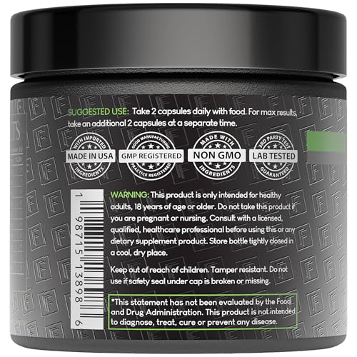 Formulation Factory Crown of Glory 10-in-1 Hair Growth Products - DHT Blocker for Men & Women with Pumpkin Seed Oil - Hair Vitamins for Faster Growth & Thickness - 120 Capsules, 2 Month Supply