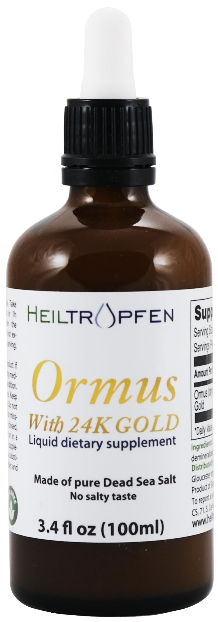 Ormus with 24K Gold Decalcify & Activate Pineal Gland 👁️🧬- Concentrated Orme | Atomic Minerals Pure Dead Sea Salts Great For Astral Projection & Lucid Dreaming.
