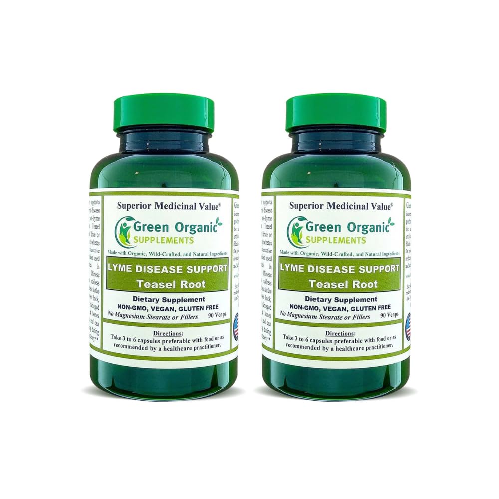 Green Organic Supplements' Lyme Disease, Teasel Root