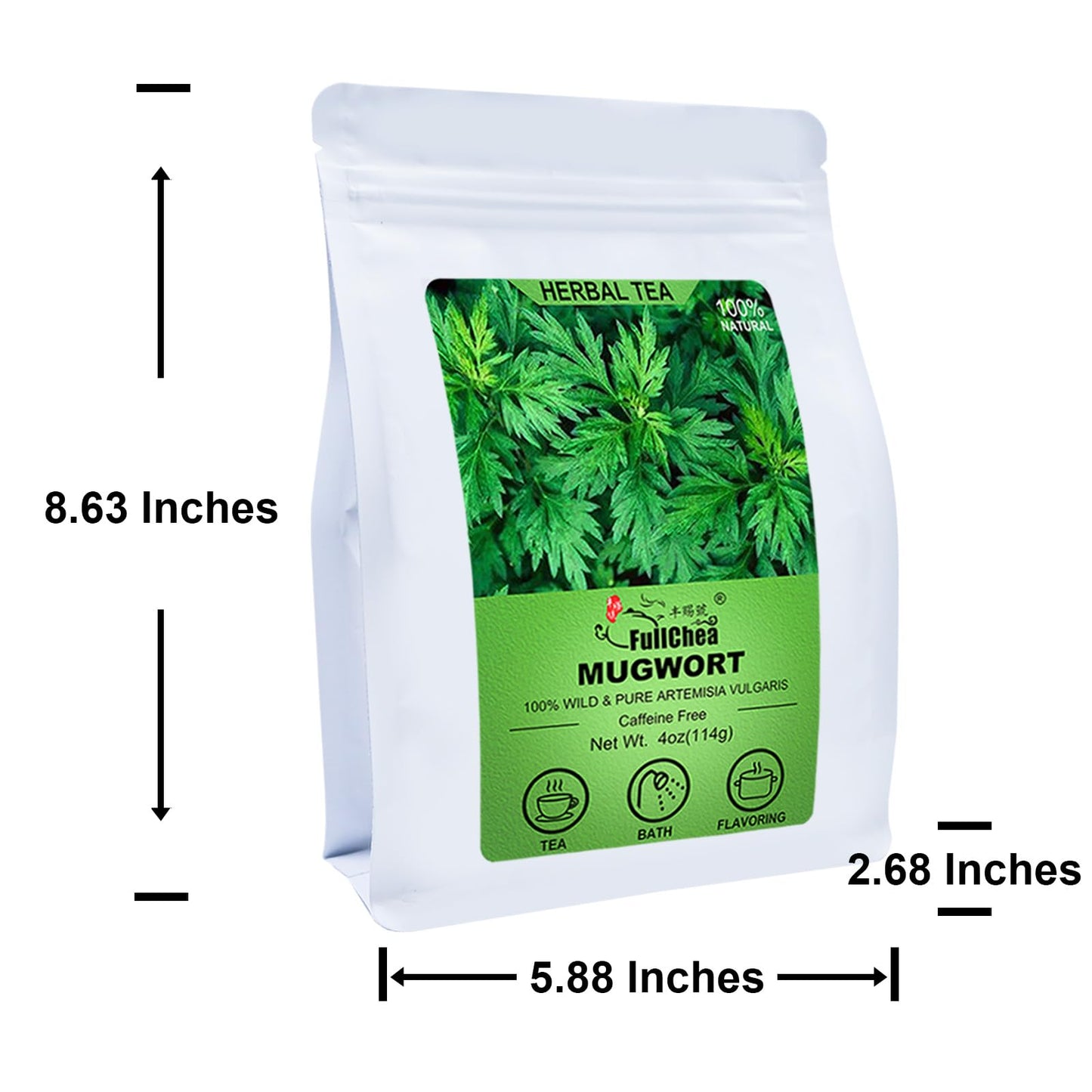 Chrysanthemum Herb - Premium Natural Dried Chrysanthemum Flower - Great For Pain ,Treats Headaches, Sleep Aid,Liver Health Great For Inflammation & Immune System Support Antioxidants Herbal Tea Loose Leaf - Non-GMO - Sweet & Fresh