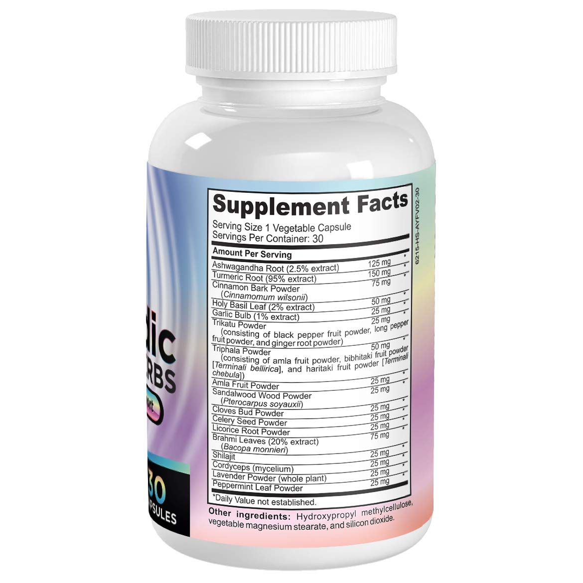 Ayurvedic Herbs 🧘🏽‍♂️ (All-in-1) Supplement Formula Pills - Ayurveda Mind, Body & Spirit Herbal Blend Complex with 17 Active Ingredients - Natural Ayurvedic Supplement Decalcifies & Activates Pineal Gland 👁️ Not Available in UK