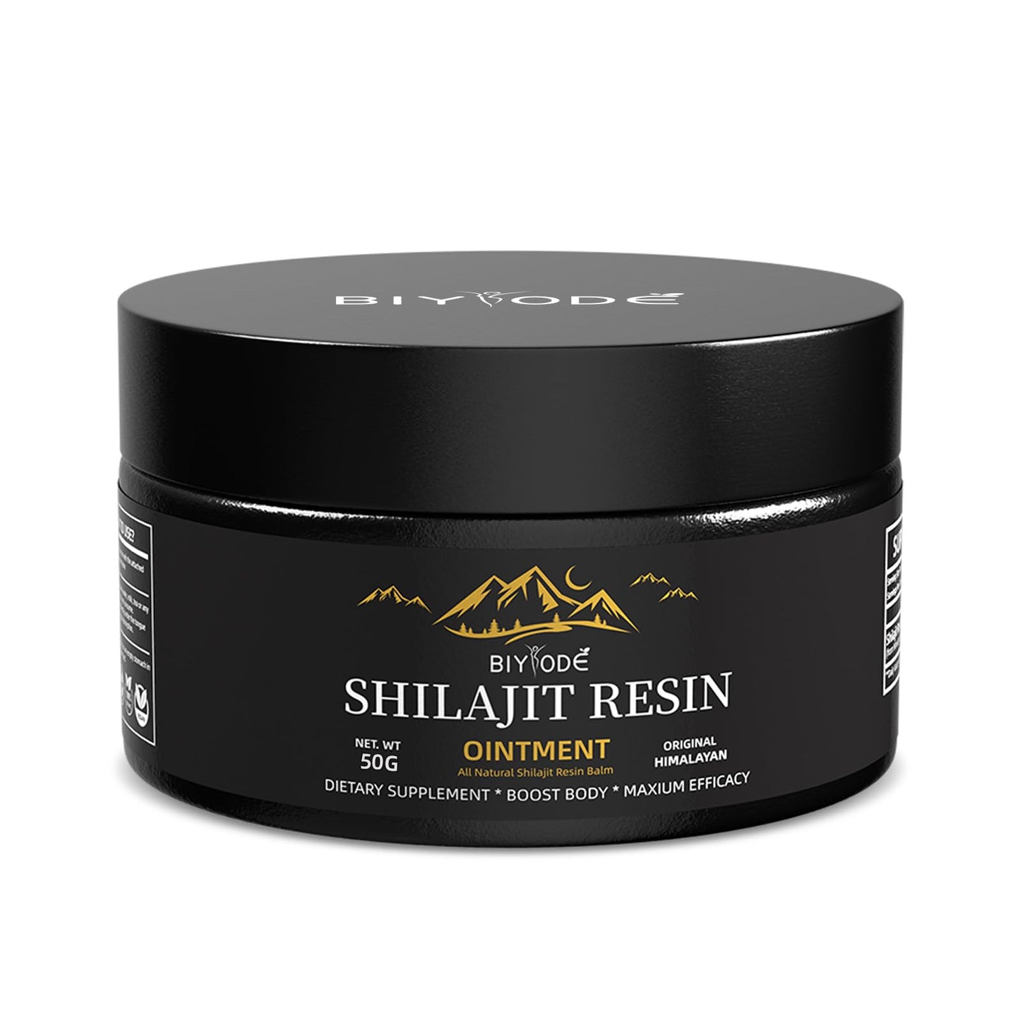 Pure Himalayan Shilajit Resin 600mg | 50 Servings with Fulvic Acid & 85+ Trace Minerals | Vegan, Non-GMO Energy Supplement for Men & Women | Ancient Ayurvedic Formula
