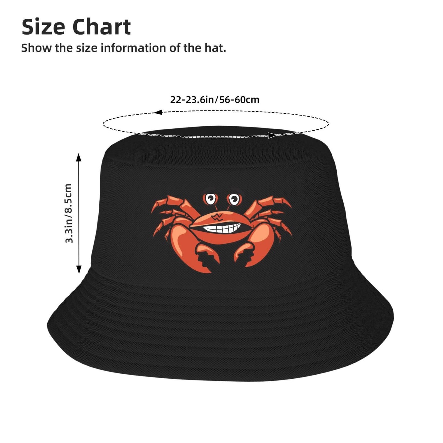 Ankh Cross Bucket Hats for Men Women Gifts Beach Outdoor Packable Ancient Egyptian Fisherman Caps Prevent Sun Hat