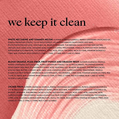 Organic Lipstick Honest Beauty Tinted Lip Balm | Antioxidant-rich Acai Extracts + Avocado Oil | EWG Certified, Vegan, Cruelty Free | Summer Melon
