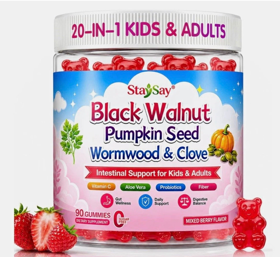 Parasite Cleanse for Humans & Kids - 90 Count (Pack of 1) Eliminates Parasites recommended to use with Zeolite