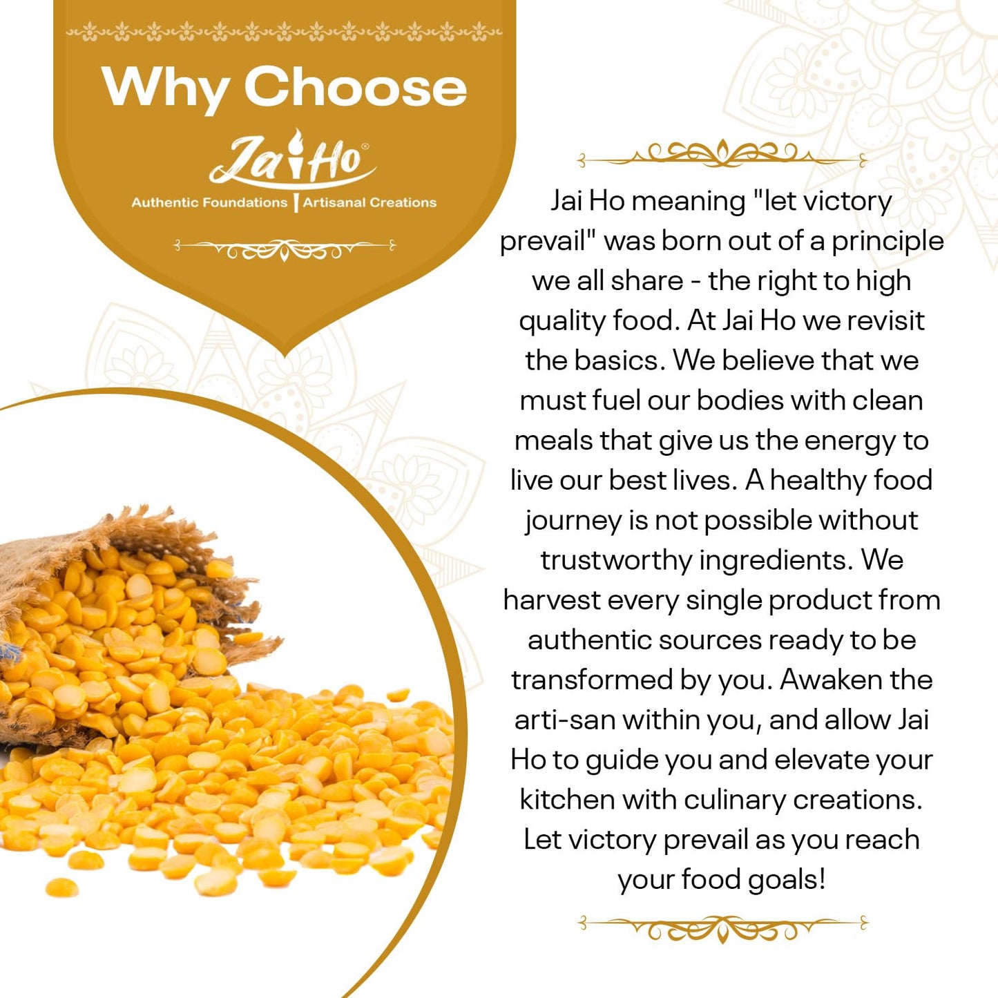 Jai Ho Certified Organic Toor Dal 4 lb | Pigeon Peas Has Anti Sickling Properties Great For Combating Sickle Cell Anemia A Nigerian Phytomedicine Called Ciklavit.