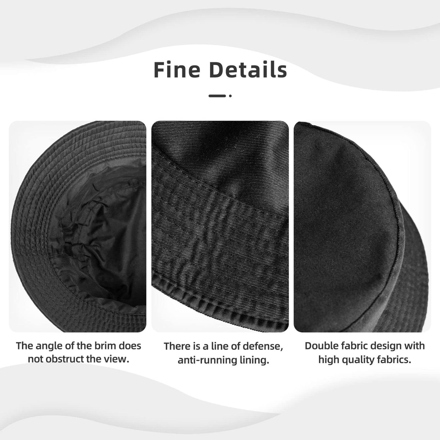 Ankh Cross Bucket Hats for Men Women Gifts Beach Outdoor Packable Ancient Egyptian Fisherman Caps Prevent Sun Hat