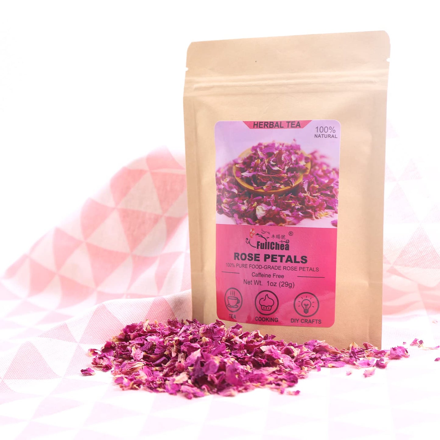 Chrysanthemum Herb - Premium Natural Dried Chrysanthemum Flower - Great For Pain ,Treats Headaches, Sleep Aid,Liver Health Great For Inflammation & Immune System Support Antioxidants Herbal Tea Loose Leaf - Non-GMO - Sweet & Fresh