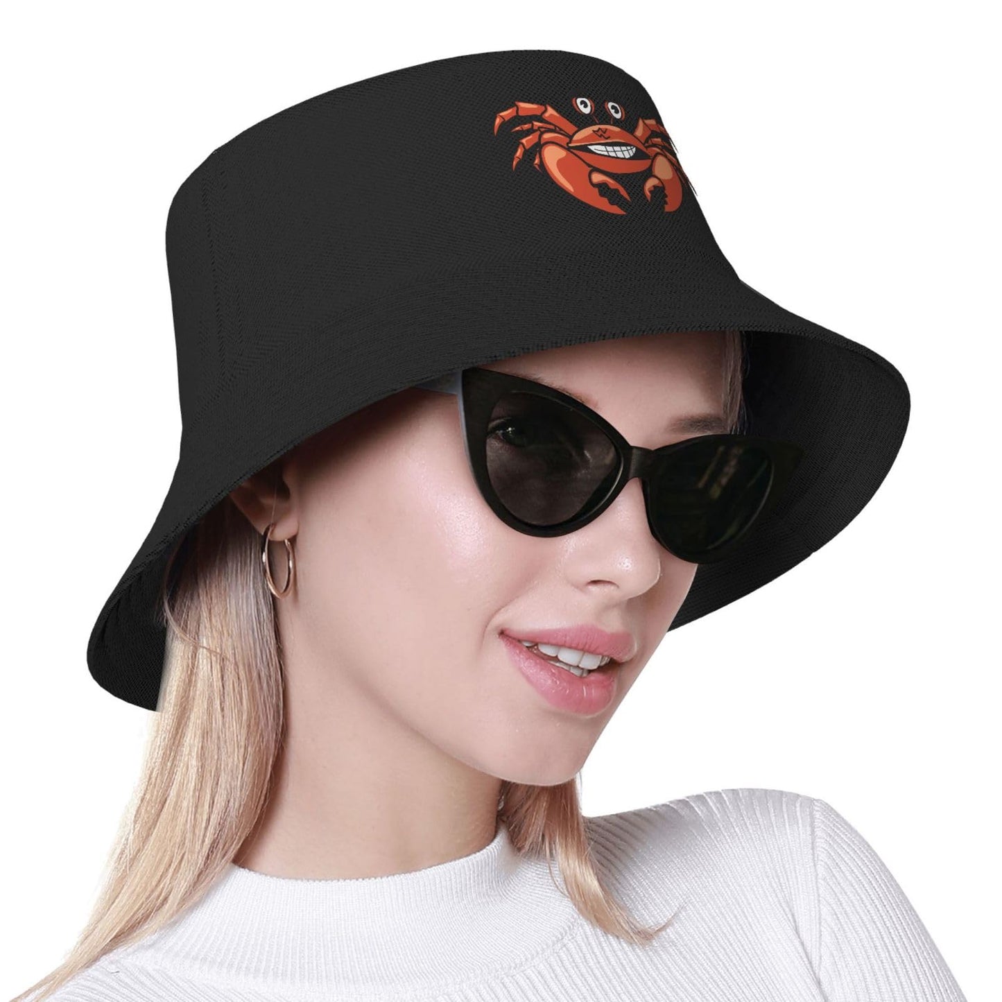 Ankh Cross Bucket Hats for Men Women Gifts Beach Outdoor Packable Ancient Egyptian Fisherman Caps Prevent Sun Hat