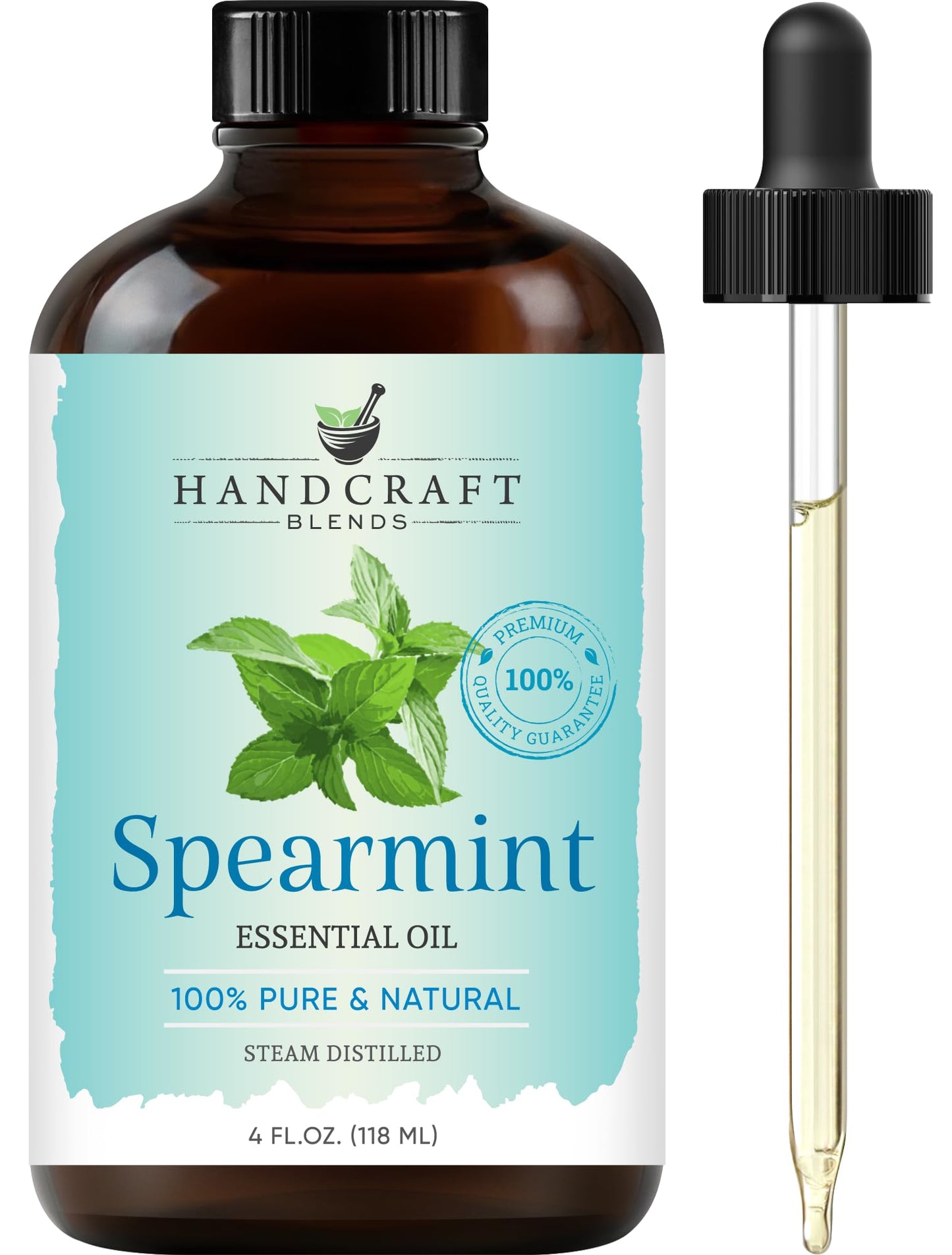 Handcraft Blends Citronella Essential Oil – Huge 4 Fl Oz – 100% Pure and Natural – Premium Grade Essential Oil for Diffuser and Aromatherapy, Skin, Massage, Candle and Soap Making Fragrance