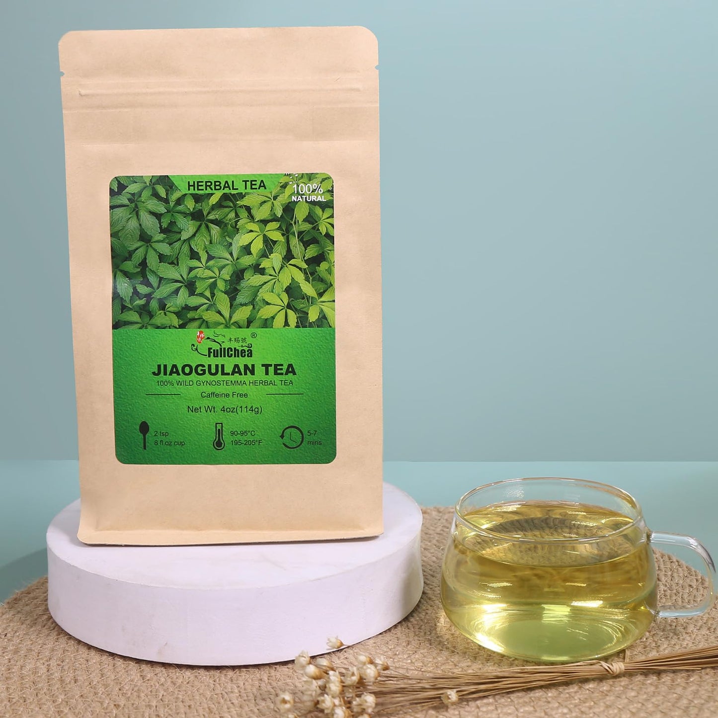 Chrysanthemum Herb - Premium Natural Dried Chrysanthemum Flower - Great For Pain ,Treats Headaches, Sleep Aid,Liver Health Great For Inflammation & Immune System Support Antioxidants Herbal Tea Loose Leaf - Non-GMO - Sweet & Fresh