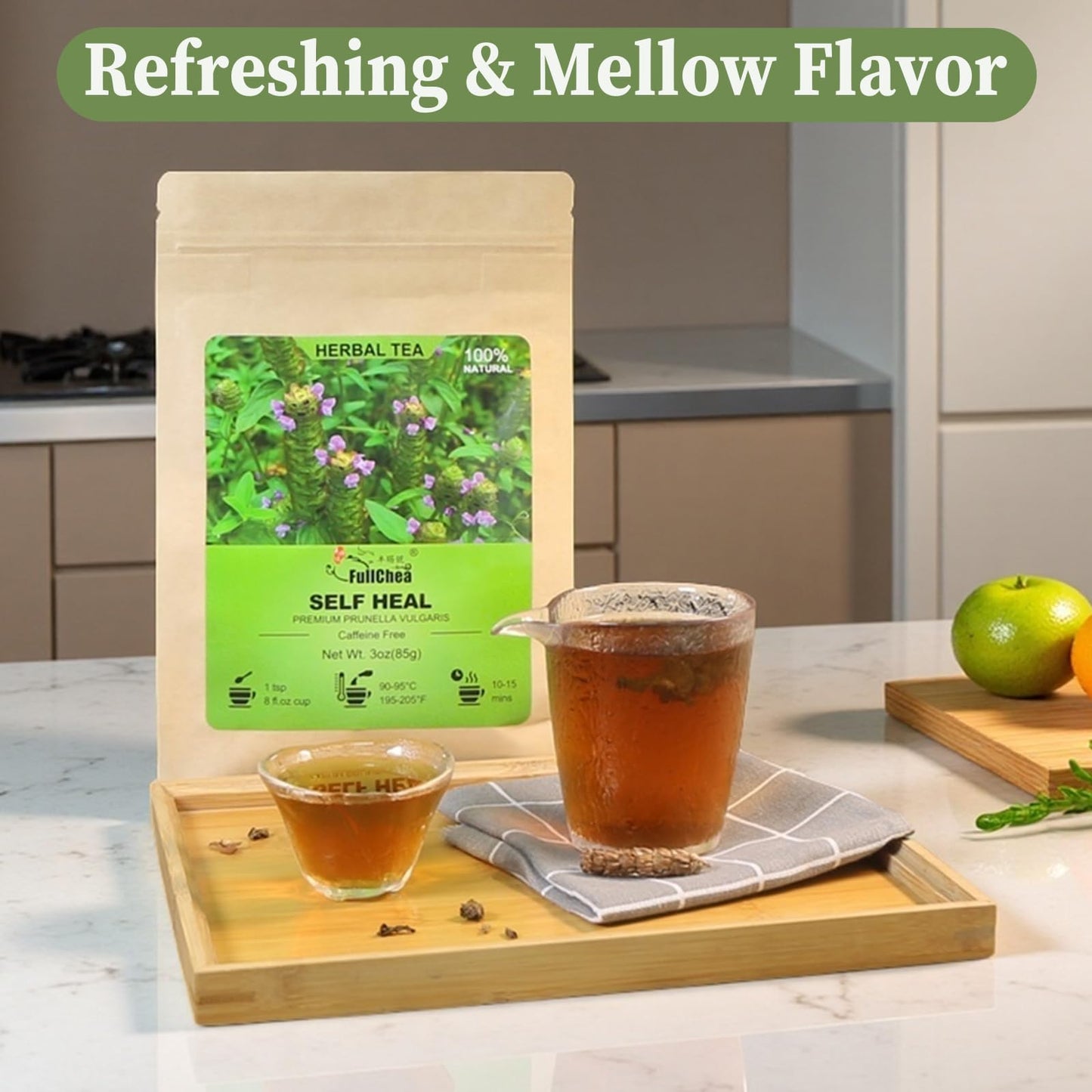 Chrysanthemum Herb - Premium Natural Dried Chrysanthemum Flower - Great For Pain ,Treats Headaches, Sleep Aid,Liver Health Great For Inflammation & Immune System Support Antioxidants Herbal Tea Loose Leaf - Non-GMO - Sweet & Fresh