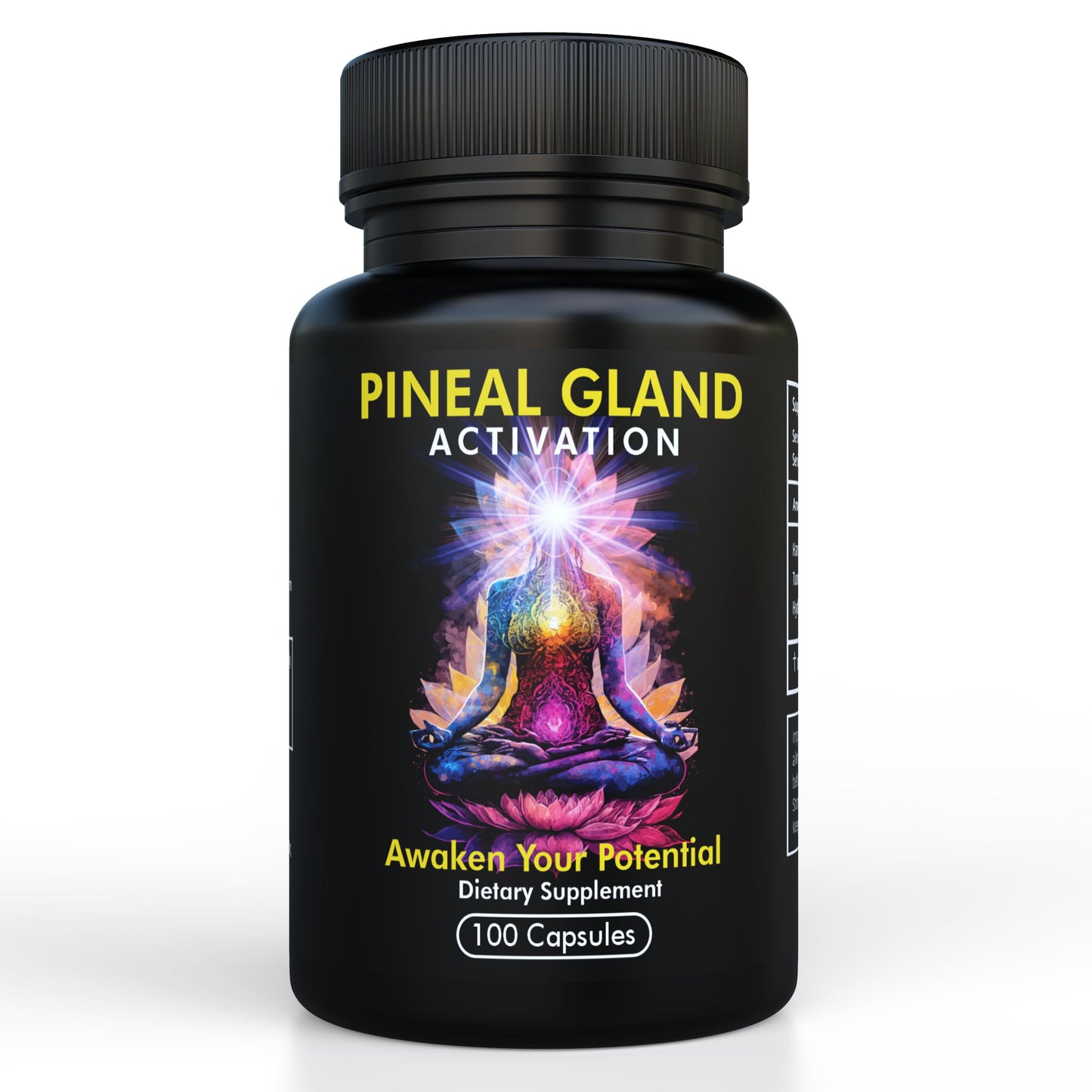 Pineal Gland Activation Supplement - Supports Decalcification, Third Eye Awakening, Intuition, and Mental Clarity - 100 Vegan Capsules