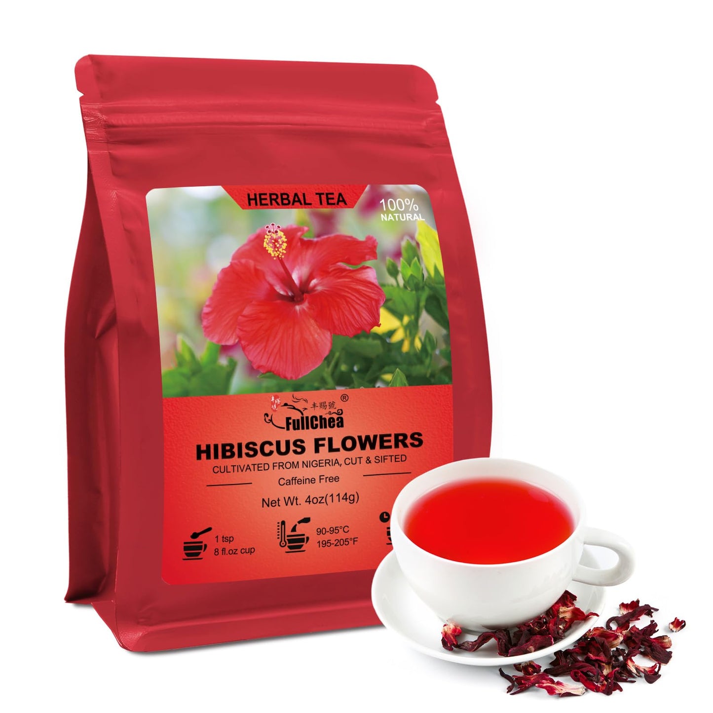Chrysanthemum Herb - Premium Natural Dried Chrysanthemum Flower - Great For Pain ,Treats Headaches, Sleep Aid,Liver Health Great For Inflammation & Immune System Support Antioxidants Herbal Tea Loose Leaf - Non-GMO - Sweet & Fresh