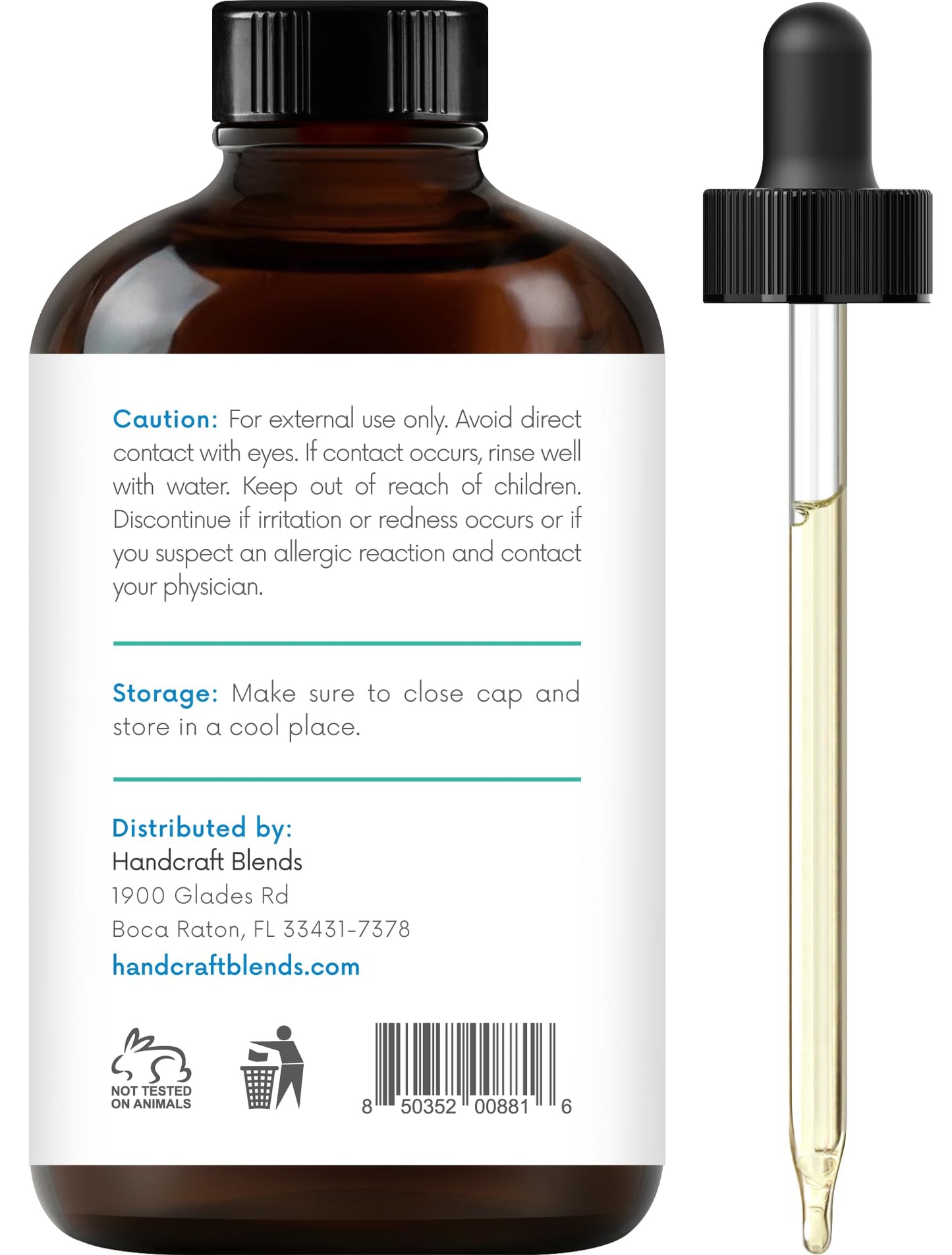 Handcraft Blends Citronella Essential Oil – Huge 4 Fl Oz – 100% Pure and Natural – Premium Grade Essential Oil for Diffuser and Aromatherapy, Skin, Massage, Candle and Soap Making Fragrance