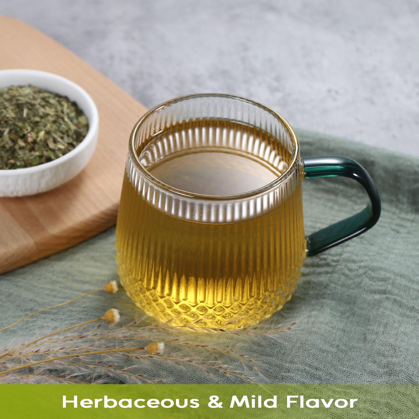 Chrysanthemum Herb - Premium Natural Dried Chrysanthemum Flower - Great For Pain ,Treats Headaches, Sleep Aid,Liver Health Great For Inflammation & Immune System Support Antioxidants Herbal Tea Loose Leaf - Non-GMO - Sweet & Fresh