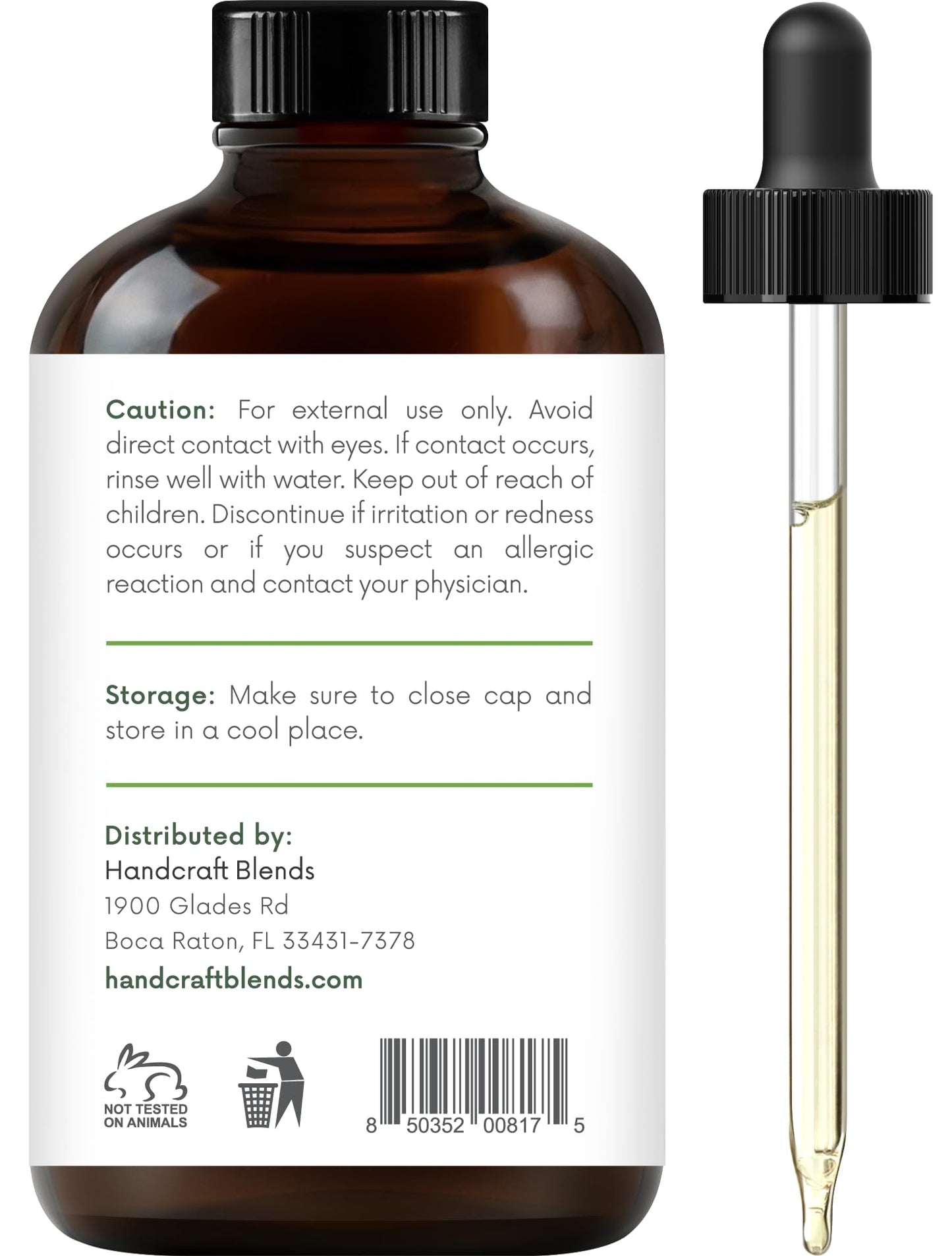 Handcraft Blends Citronella Essential Oil – Huge 4 Fl Oz – 100% Pure and Natural – Premium Grade Essential Oil for Diffuser and Aromatherapy, Skin, Massage, Candle and Soap Making Fragrance