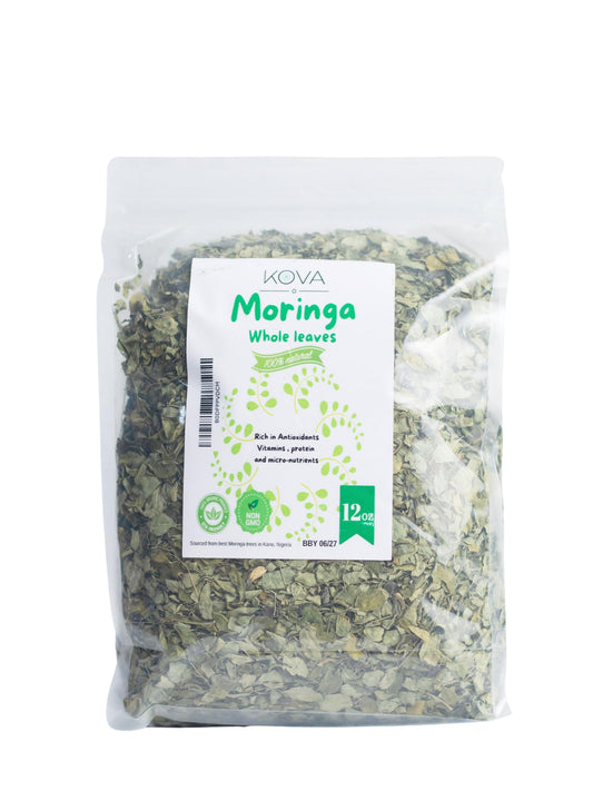 Moringa Oleifera Leaves High Alkaline Nutrient-Dense "Superfood" Packed With Vitamins, Antioxidants, & Amino Acids That Reduce Inflammation, Lowers Blood Sugar & Supports Heart Health. Rich in Vitamin C, Vitamin A Calcium & Has More Iron Than Spinach.