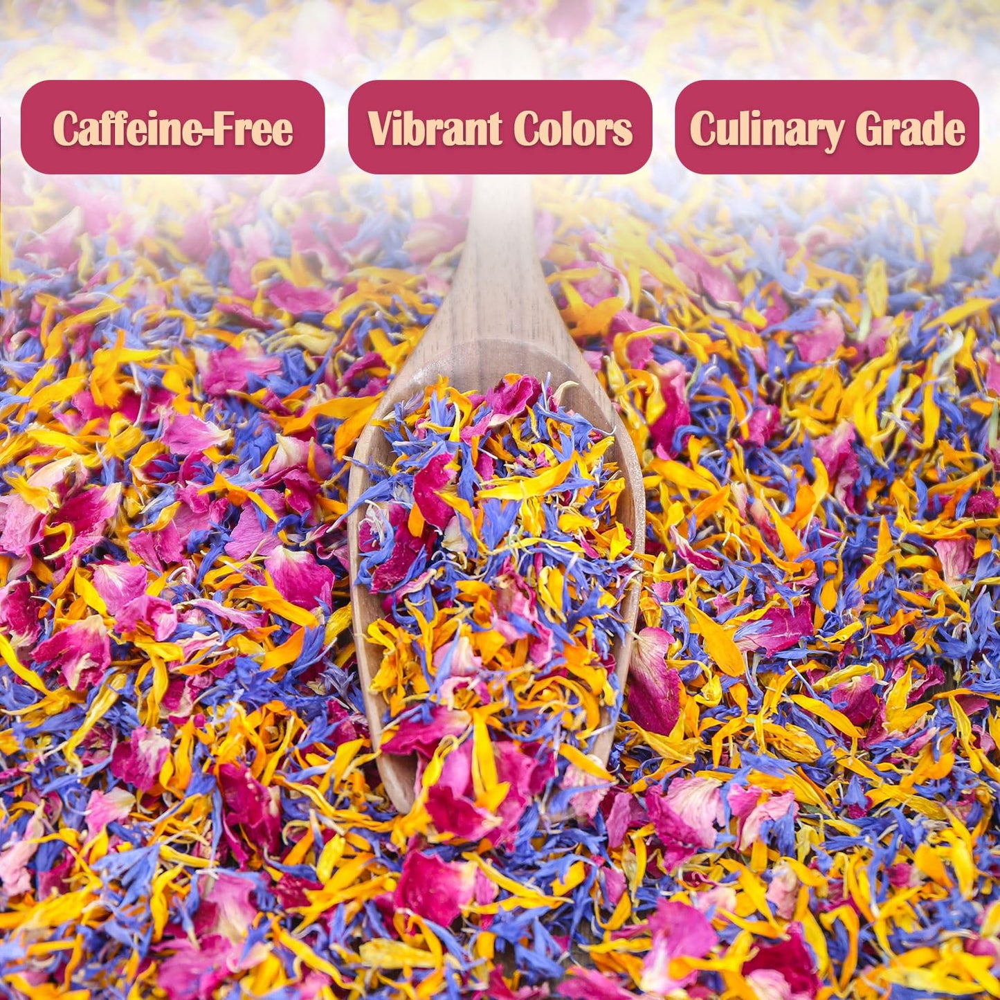 Chrysanthemum Herb - Premium Natural Dried Chrysanthemum Flower - Great For Pain ,Treats Headaches, Sleep Aid,Liver Health Great For Inflammation & Immune System Support Antioxidants Herbal Tea Loose Leaf - Non-GMO - Sweet & Fresh