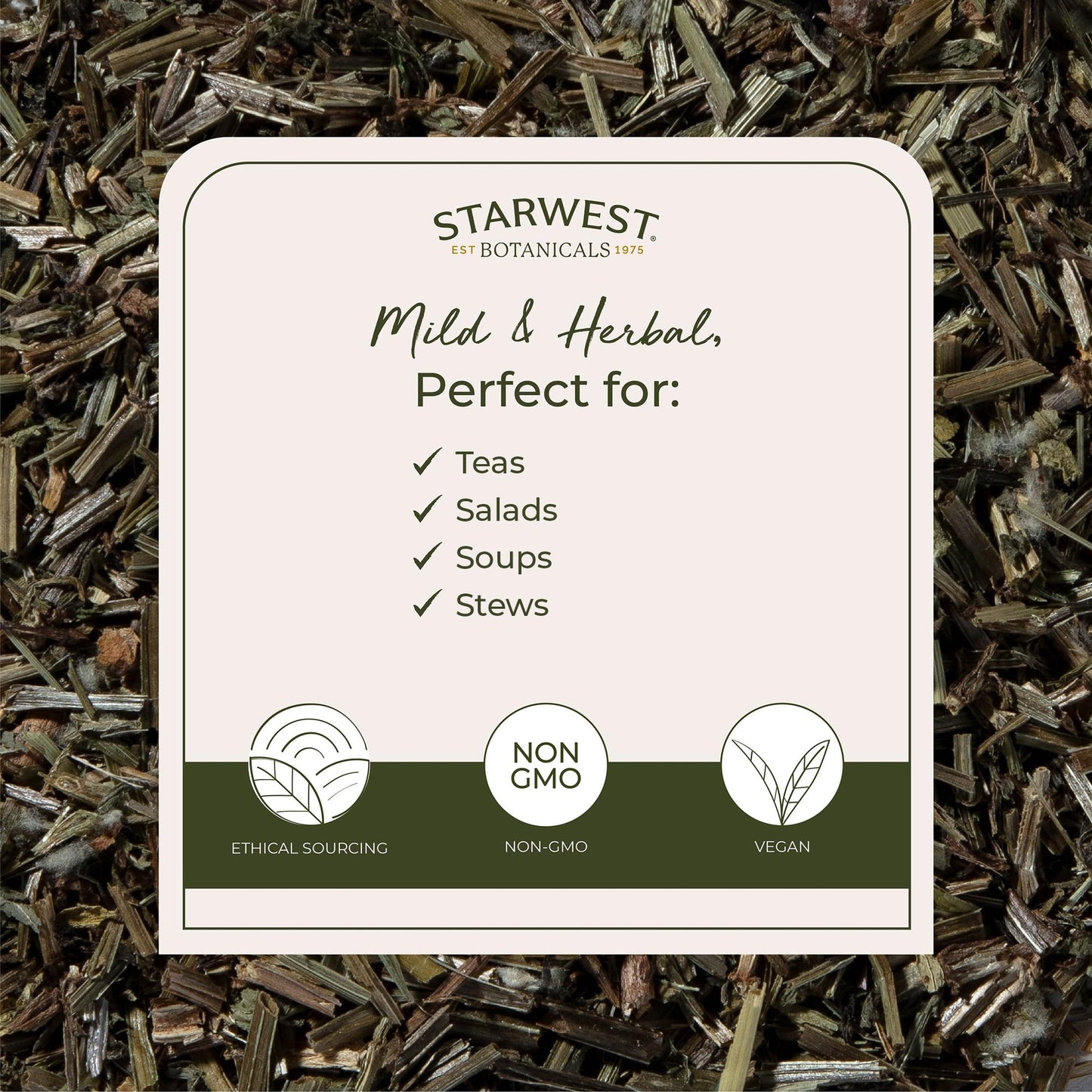 Cleavers Herb Organic - Dried Loose Leaf Herb for Tea, & Herbal Blends, Great For Lymphatic Drainage.