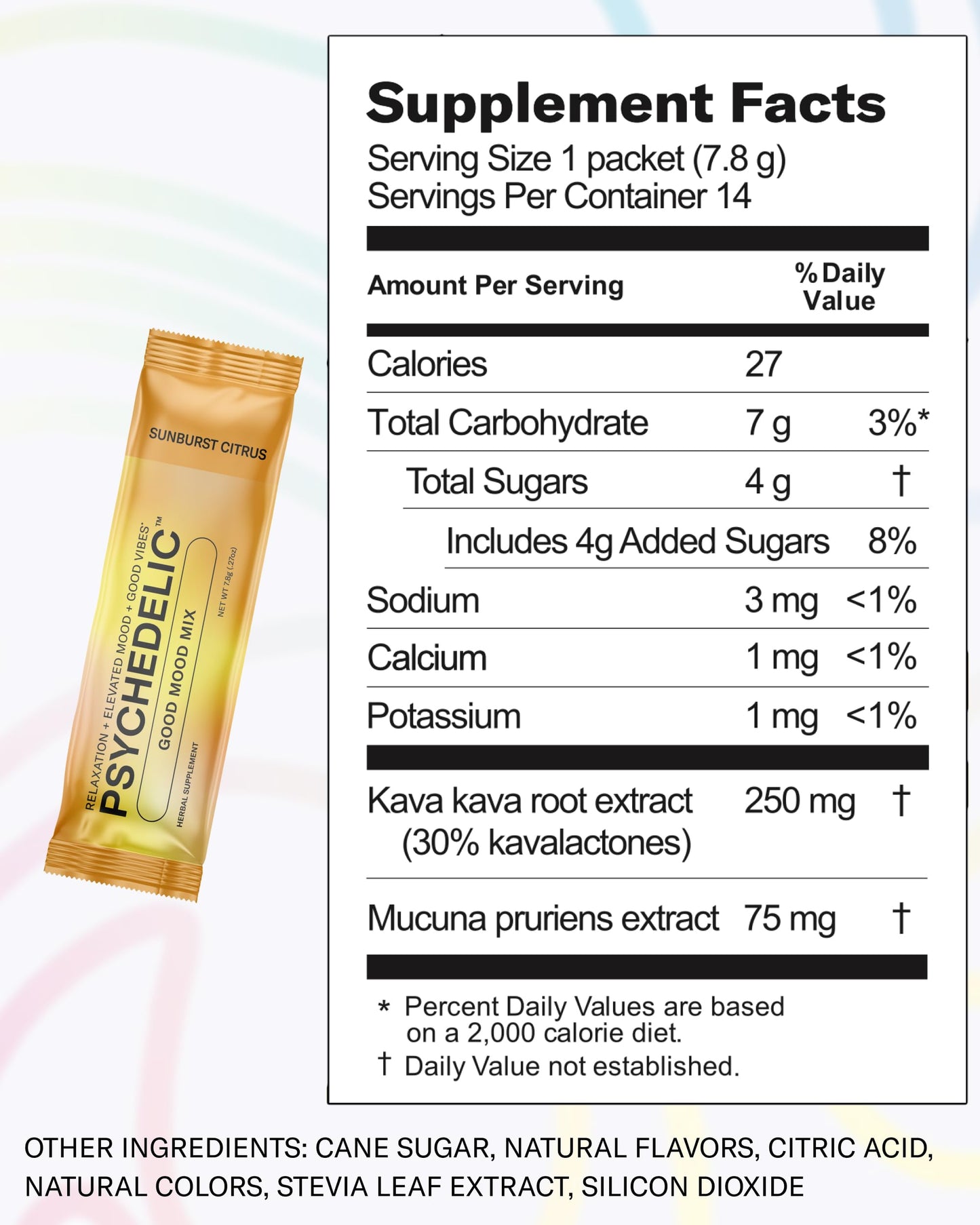 Easy Alcohol Alternative with Buzz - Calming Kava Drink Mix (14x5.5g) Flavored Kava Powder - Calming Drink Powder Packets - Easy Open Single Serving Drinks - 14 Calm Packets - Grape