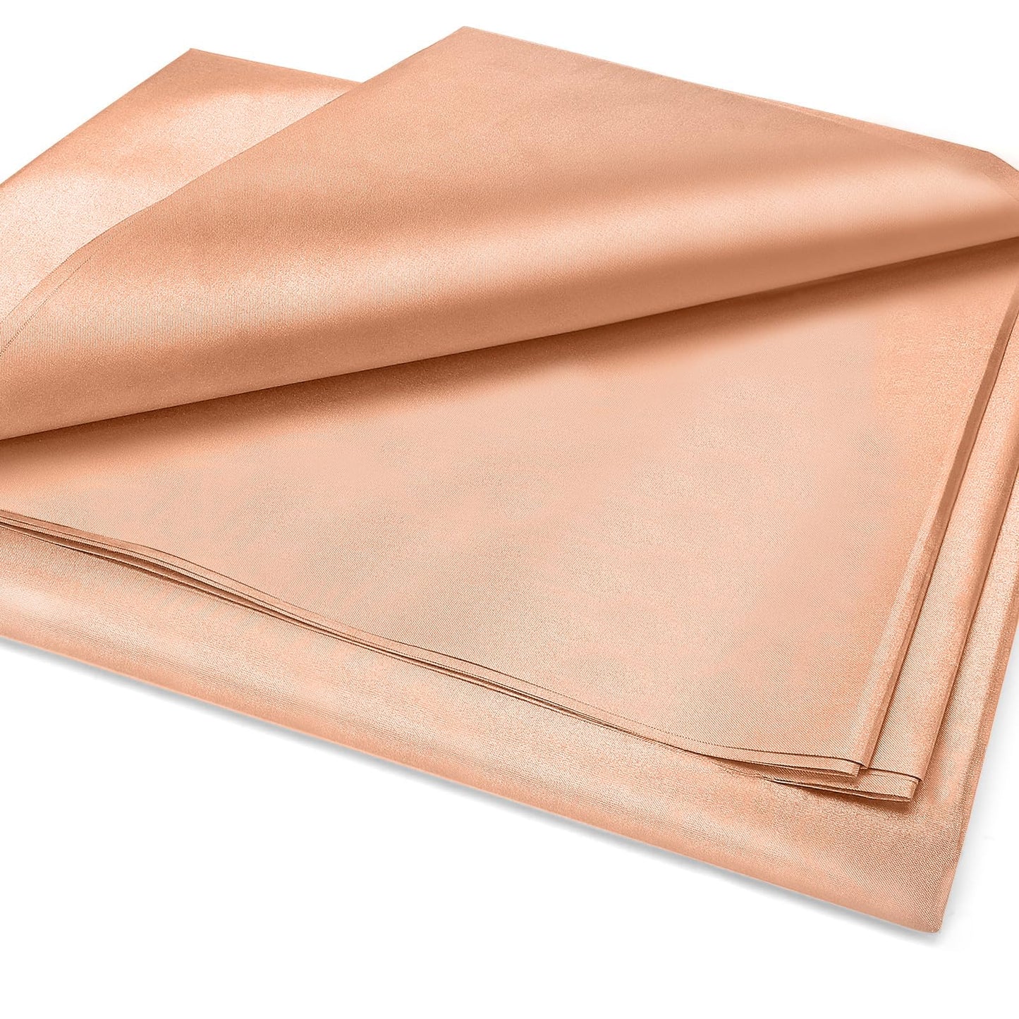 Amerthing Pure Copper Faraday Fabric RF & LF Electromagnetic Fields Gold Color Blocking Fabric 1 Meter (39"x43" inch)