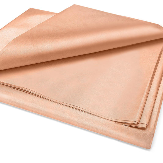 Amerthing Pure Copper Faraday Fabric RF & LF Electromagnetic Fields Gold Color Blocking Fabric 1 Meter (39"x43" inch)