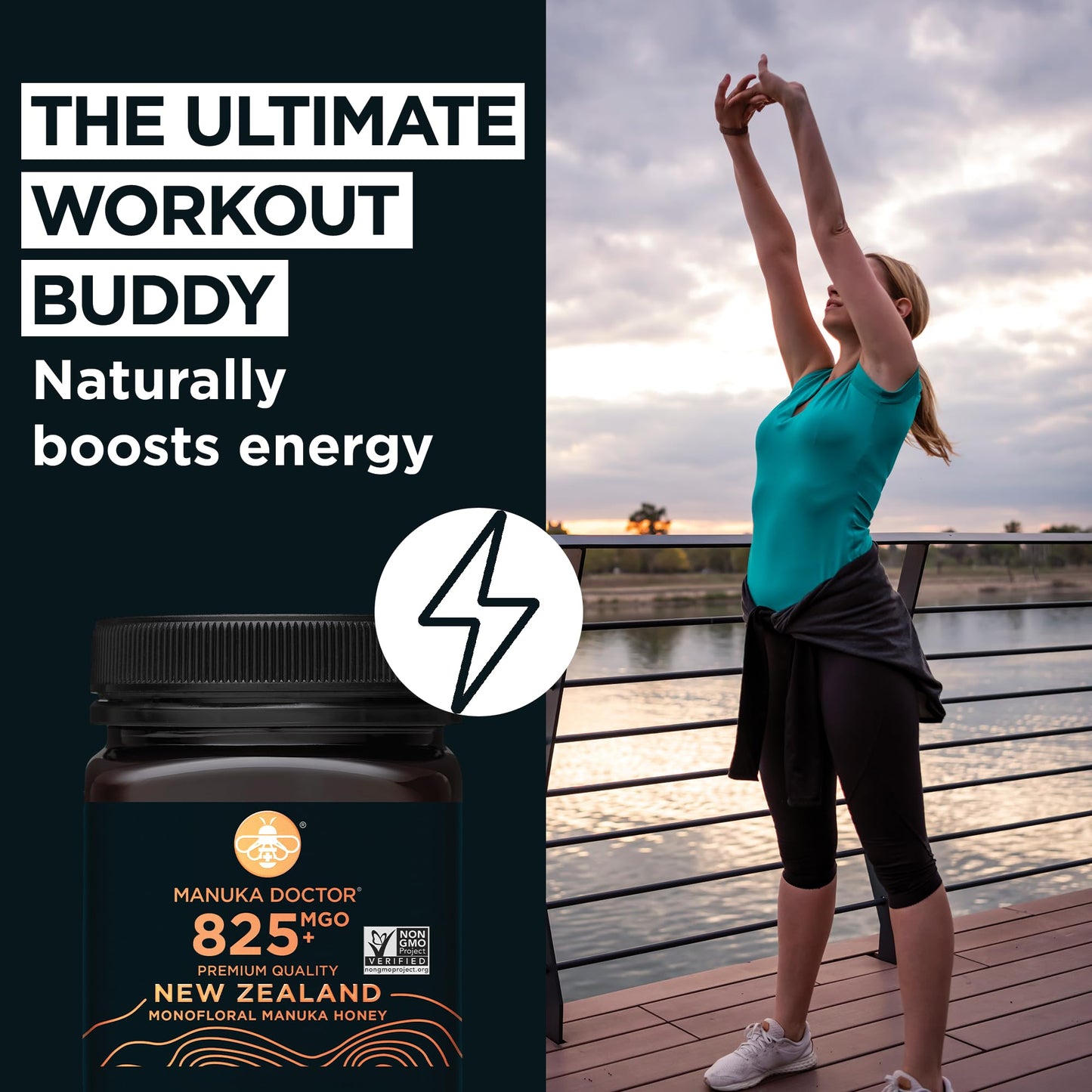 MANUKA DOCTOR - Raw Manuka Honey MGO 30+ SQUEEZY, 100% Pure New Zealand Honey. Certified. Guaranteed. RAW. Non-GMO (10.58 oz)