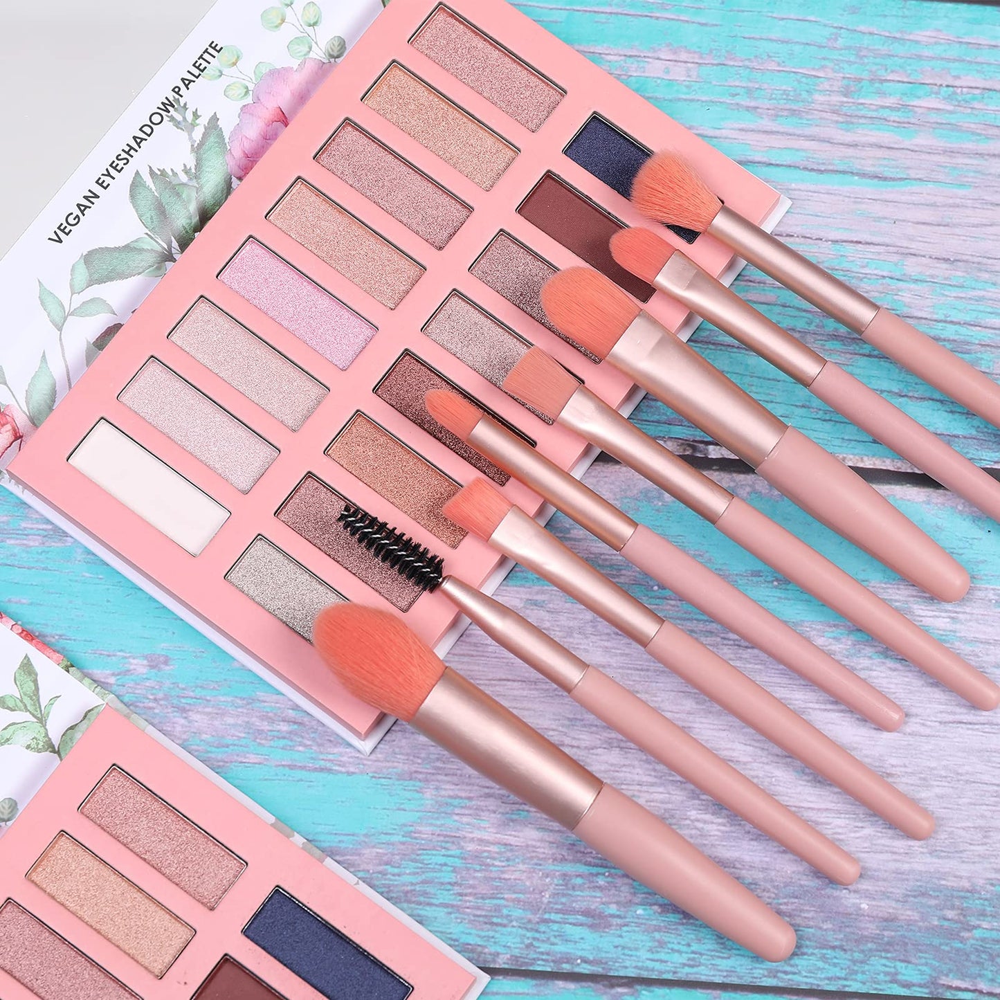 ORGANIC MAKEUP 💄 ONLYBETTER Vegan Eyeshadow Palette, Nude Eyeshadow Palette, 16 Shades Organic Eyeshadow palette high pigmented eyeshadow palette Colorful Eyeshadow Palette Long Lasting Nude Eyeshadow Shimmer Palette