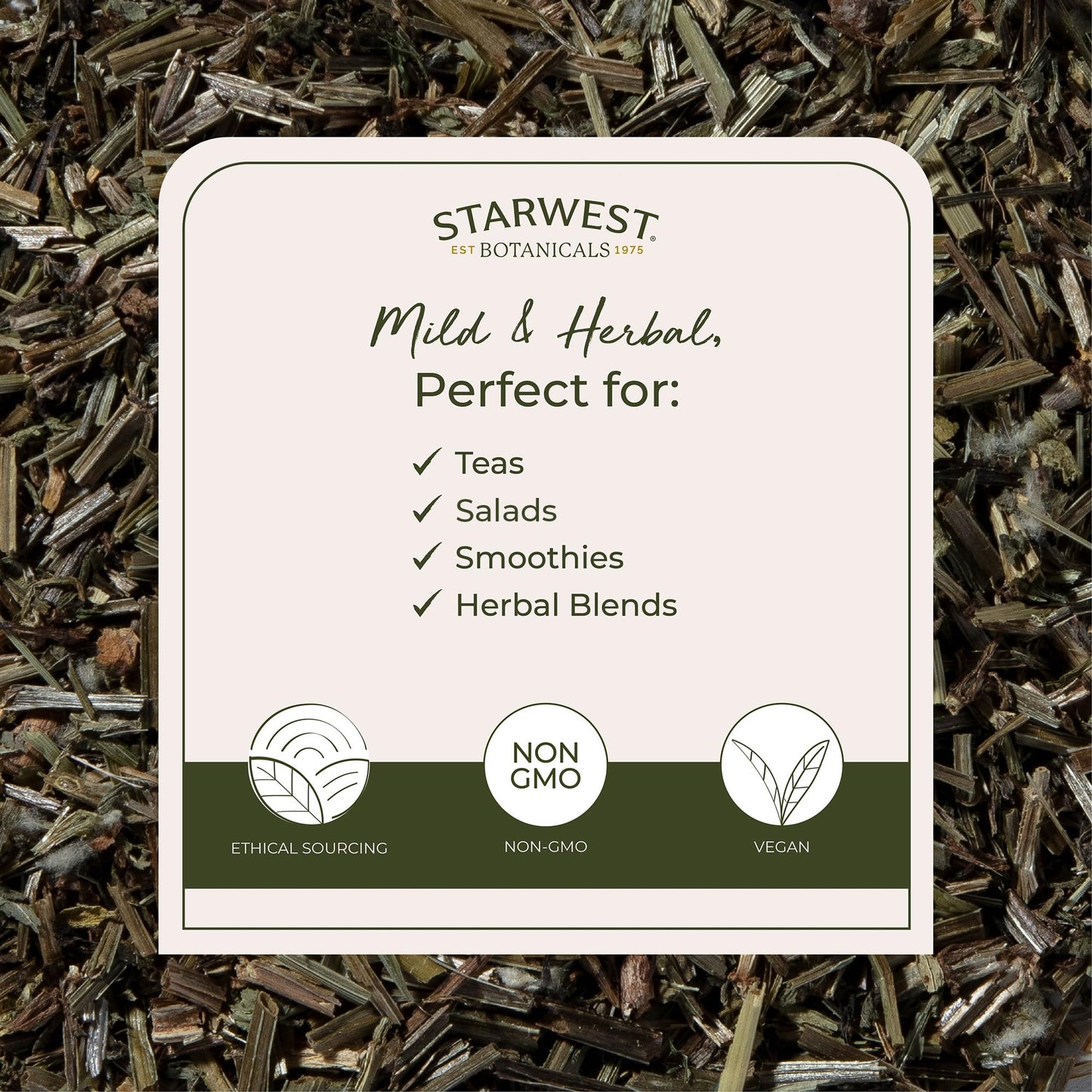 Cleavers Herb Organic - Dried Loose Leaf Herb for Tea, & Herbal Blends, Great For Lymphatic Drainage.