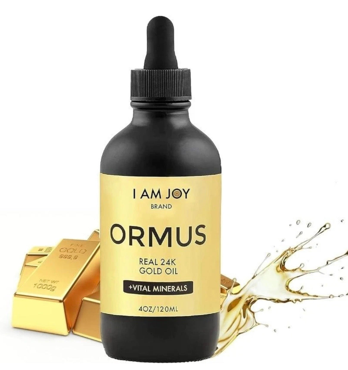 MONATOMIC GOLD I Am Joy Ormus Gold Oil Dropper Helps to DecalcifyPineal Gland, Repair DNA 🧬