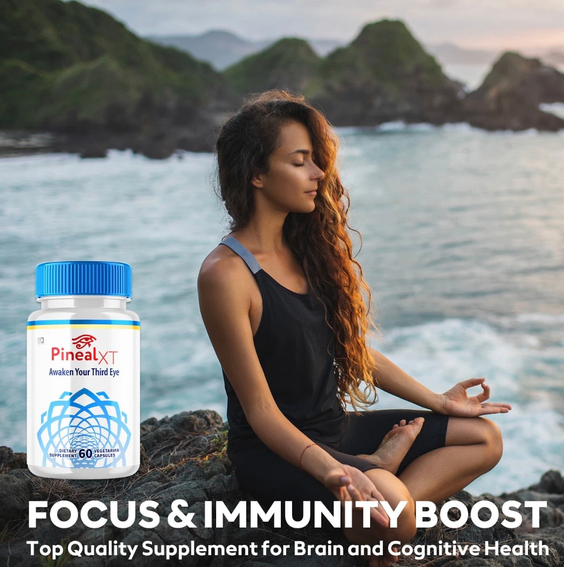 Pineal XT, Pineal Gland Decalcification & Activation Energy Capsules (60 Capsules) Increases Neuromelanin Production Improves Memory.