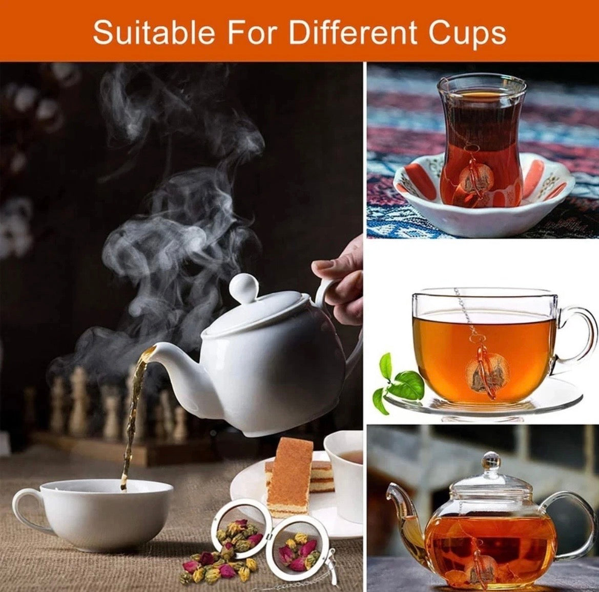 Tea Strainer For Loose Herbs