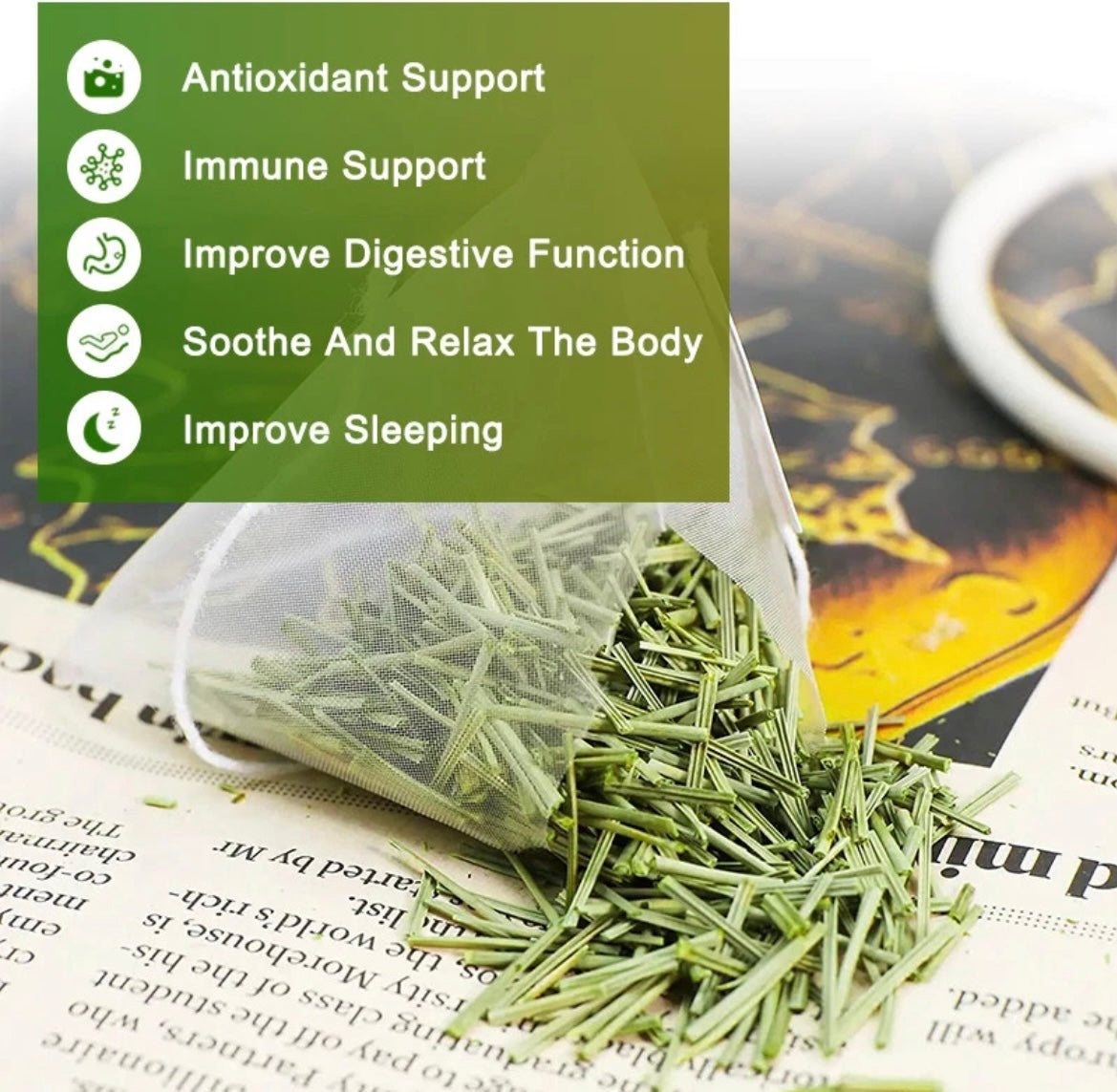 Pine needle tea, great for detoxing the covid vaccine wild-picked from northern white pines | Protects against infection, strengthens immunity, high in antioxidants, natural suramin