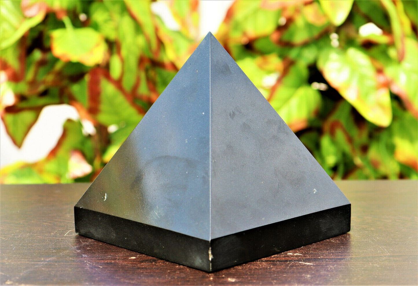 Natural Black Tourmaline Stone Healing Metaphysical Pyramid