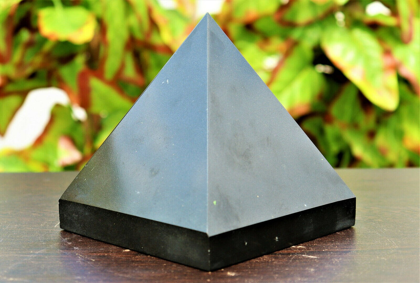 Natural Black Tourmaline Stone Healing Metaphysical Pyramid