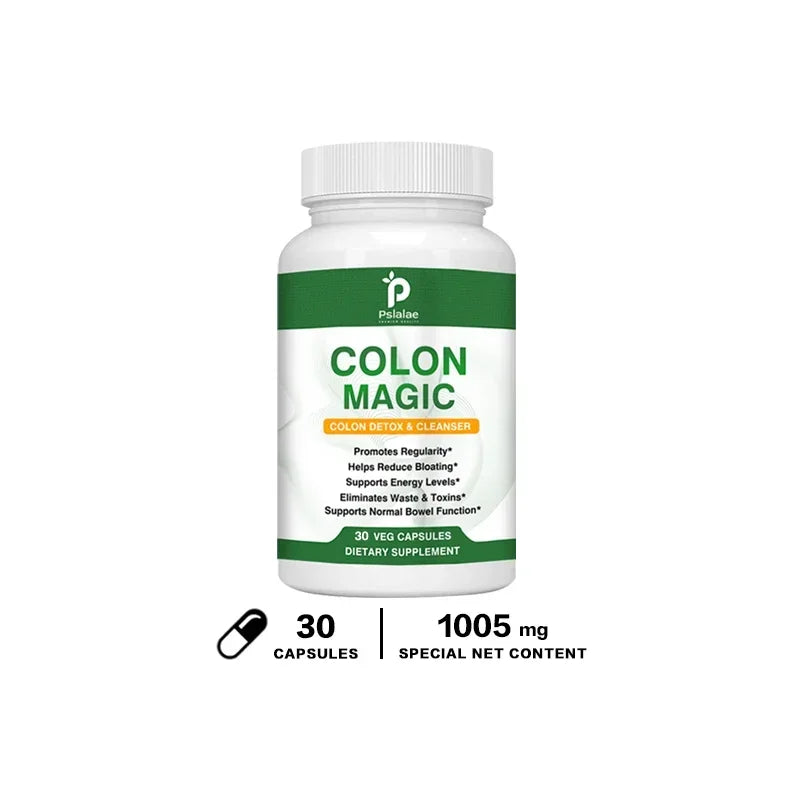 Colon Detox & Cleanse Capsules - Powerful Natural Cleanser, Intestinal Cleansing, Digestion, Helps with Constipation & Bloating