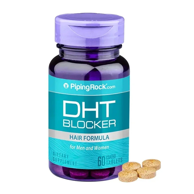 A bottle Advanced DH-T Blocker Hair Growth Supplement for Hereditary Thinning Hair - for Men and Women, Hair Loss