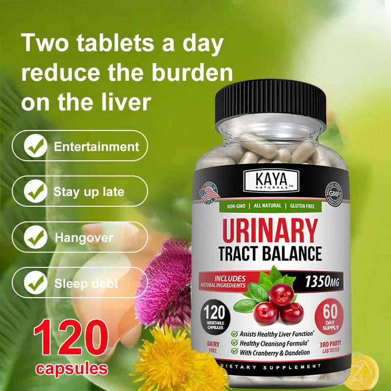 D-Mannose - Urinary Tract UT Cleansing and Bladder Health - Made with Cranberry, Hibiscus and Dandelion Root