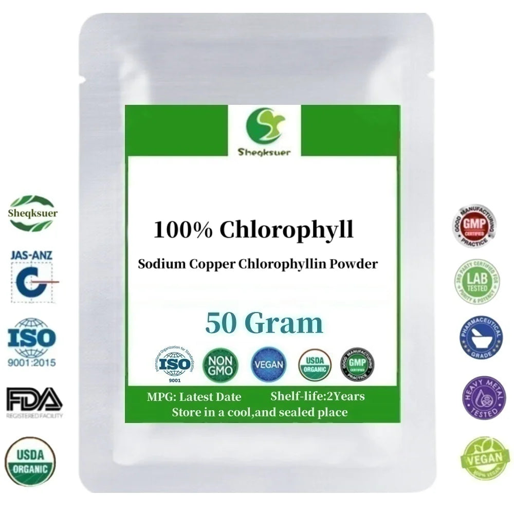 100% Pure Chlorophyll Great For Detoxing Heavy Metals Out of The Body.